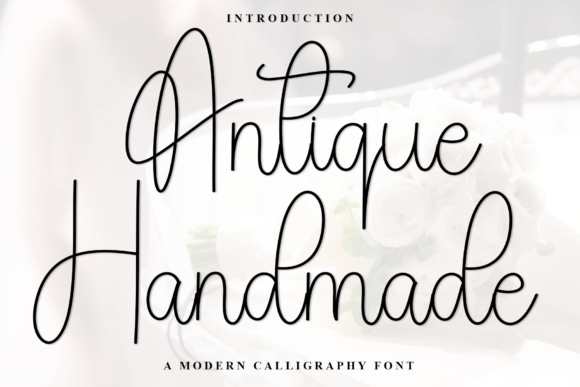 Antique Handmade: The Font That Brings Holiday Magic to Your Campaigns