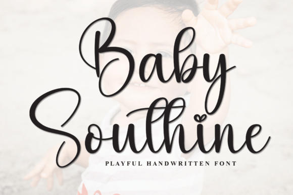 Baby Southine: A Script Font for Elegant Editorial Design