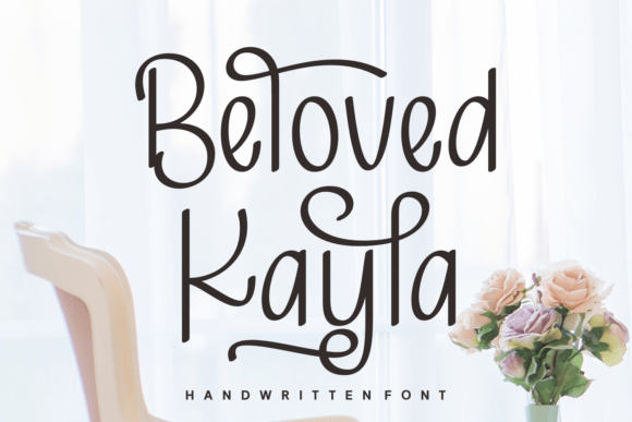 Beloved Kayla: A Font That Breathes Life Into Your Creations
