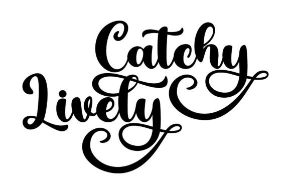 Catchy Lively: A Font for Editorial Energy and Visual Impact