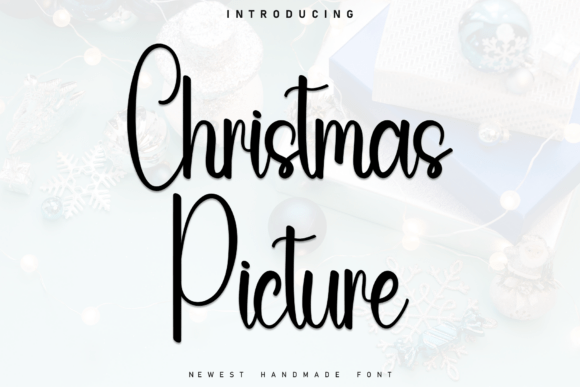 Christmas Picture: A Font That Elevates Your Brand