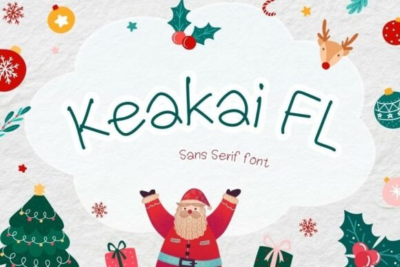 Keakai Fl: A Playful Script Font for Web Design