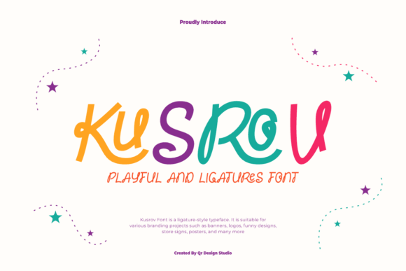 Kusrov Font: A Handwritten Touch for Your Creative Projects