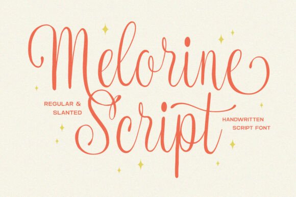 Melorinescript: A Soft Script for Feminine Branding