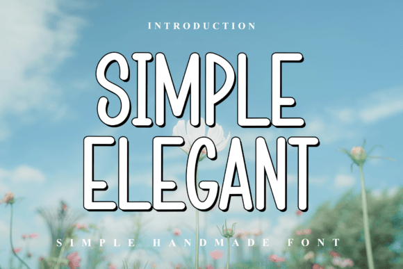 Simple Elegant Font for Handmade Creators