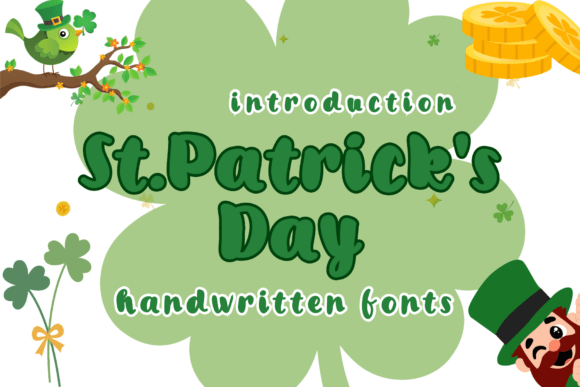 St Patrick’s Day Font for Business Branding