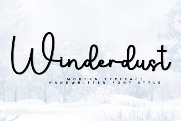 Winderlust: A Script Font for Web Design and Brand Identity